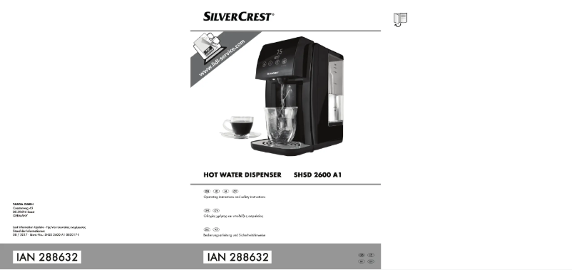 Page 1 de la notice Manuel utilisateur SilverCrest SHSD 2600 A1