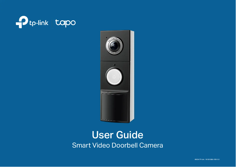 Page 1 de la notice Manuel utilisateur TP-Link Tapo D235