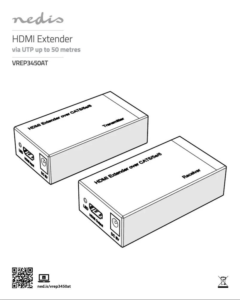 Page n°1 - Manuel utilisateur Nedis VREP3450AT