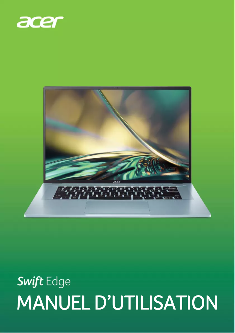 Página 1 del manual Manual de usuario Acer Swift Edge