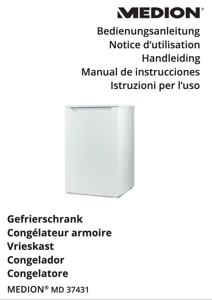 Página 1 del manual Manual de usuario Medion MD 37431