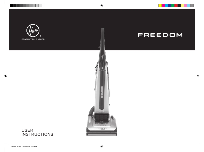 Page 1 de la notice Manuel utilisateur Hoover Freedom FR71