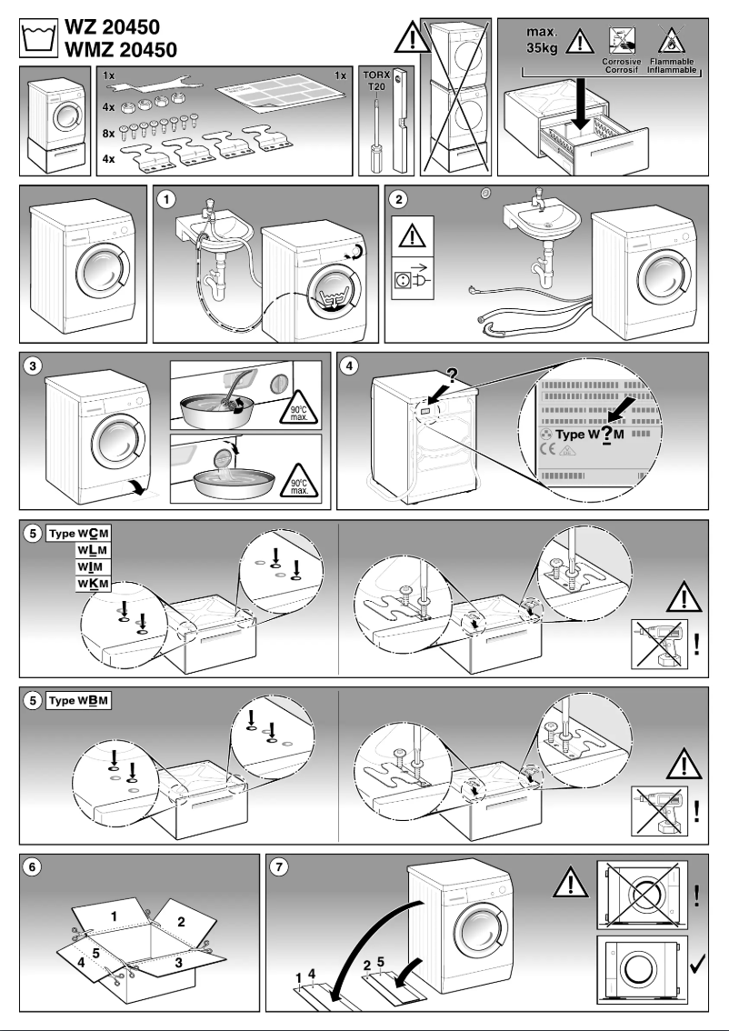 Page 1 de la notice Manuel utilisateur Siemens WZ20450
