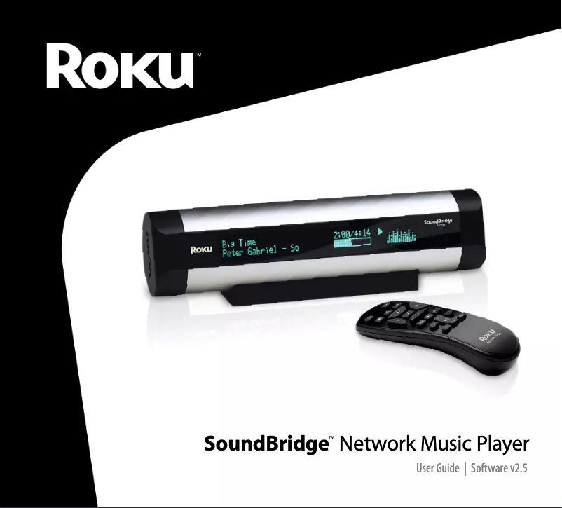 Page n°1 - Manuel utilisateur Roku SoundBridge M1001
