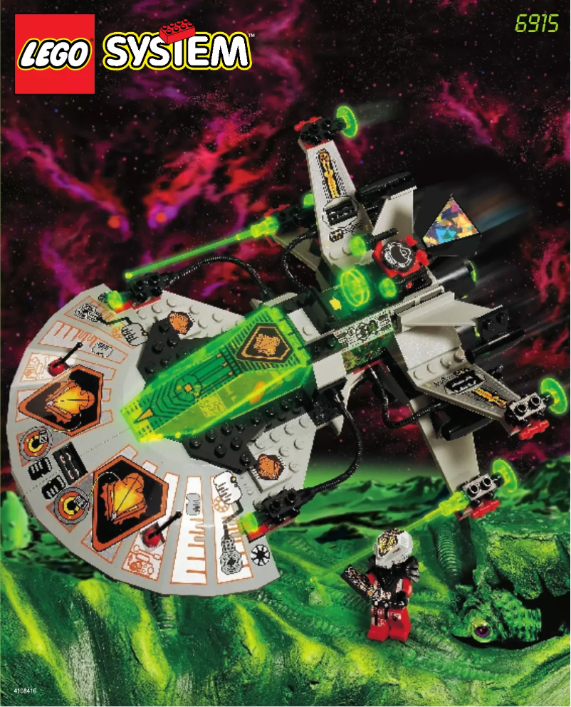 Page n°1 - Manuel utilisateur Lego Space 6915