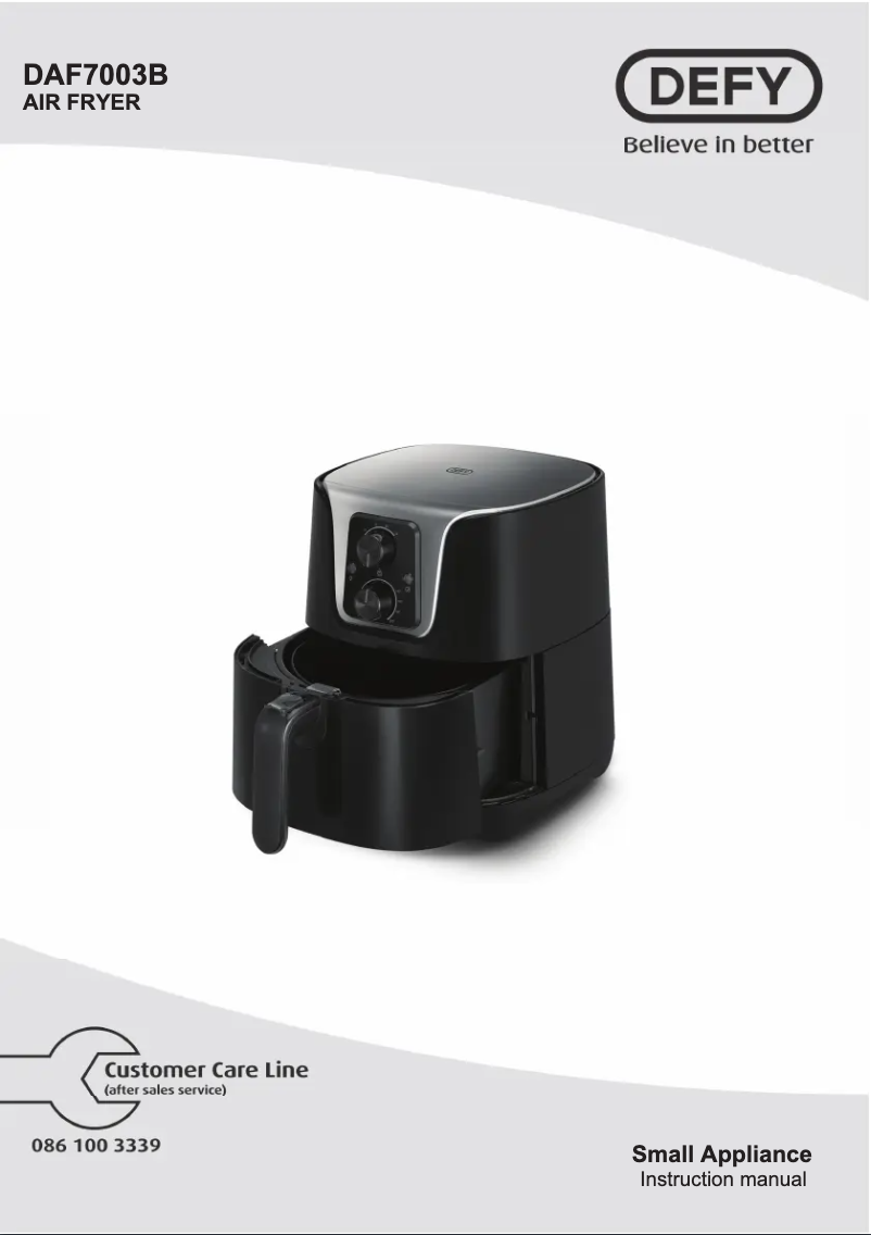 Image de la première page du manuel de l'appareil DAF7003B