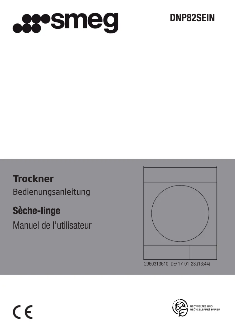 Image de la première page du manuel de l'appareil DNP82SEIN