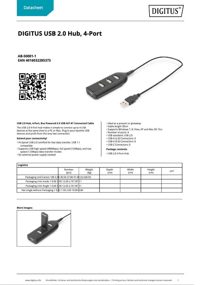 Image de la première page du manuel de l'appareil AB-50001-1