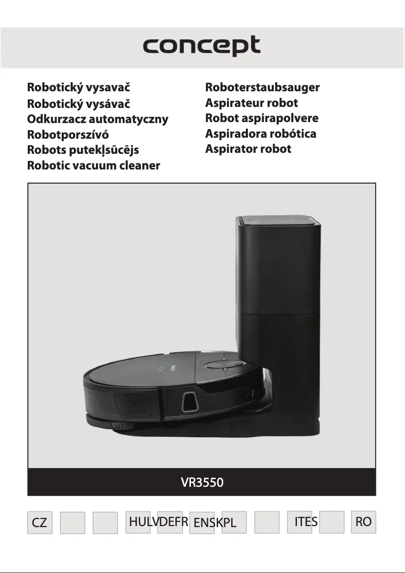 Page n°1 - Manuel utilisateur Concept VisiOne 3D VR3550