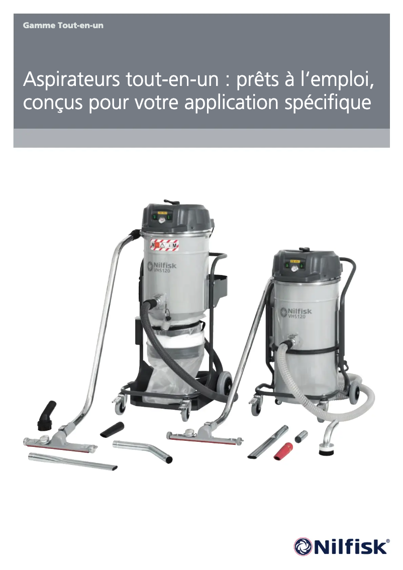 Image de la première page du manuel de l'appareil VHS120