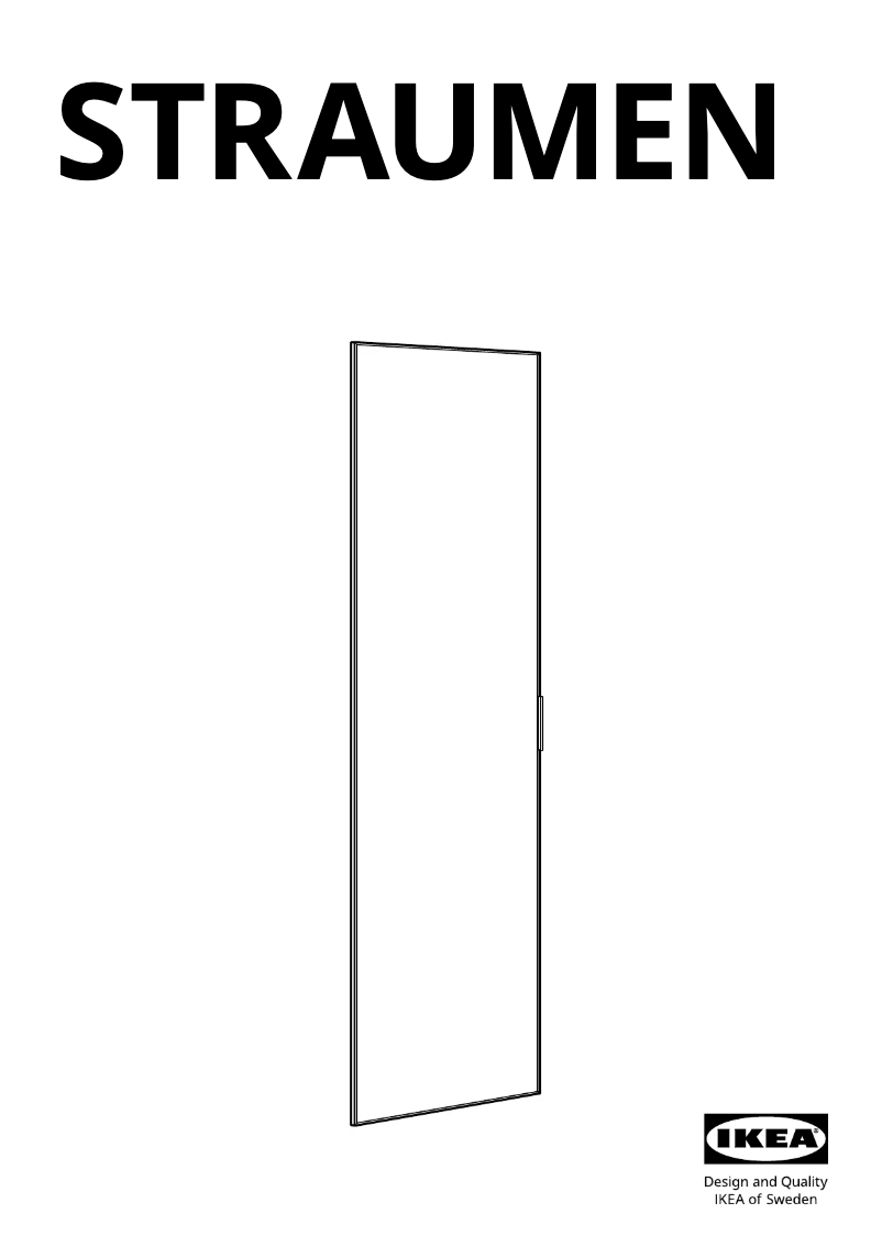 Image de la première page du manuel de l'appareil STRAUMEN 304.978.19