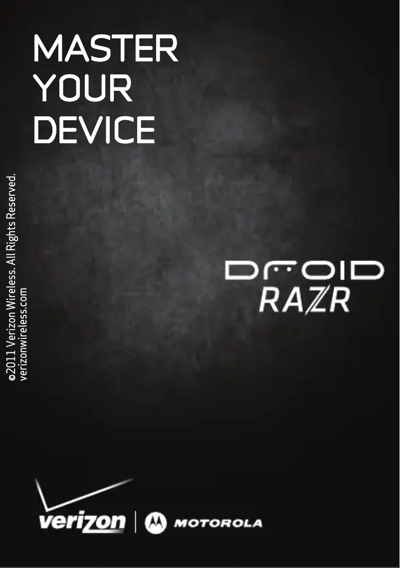 Page 1 de la notice Guide de démarrage rapide Motorola Droid RAZR M