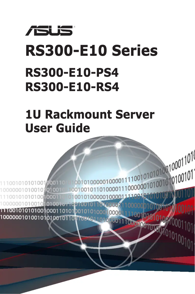 Image de la première page du manuel de l'appareil RS300-E10-RS4