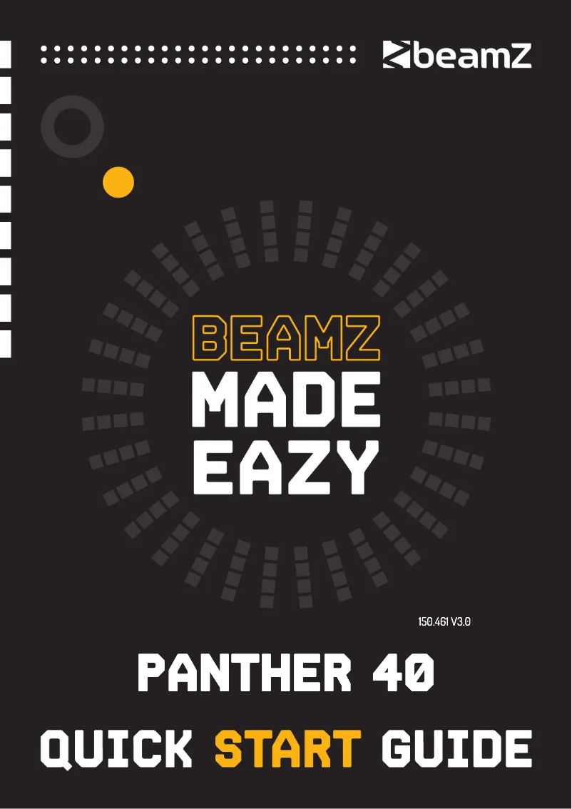 Image de la première page du manuel de l'appareil Panther 40