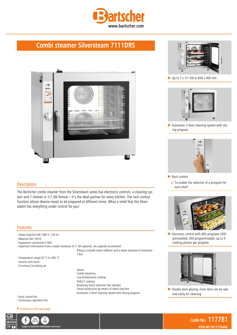 Image de la première page du manuel de l'appareil 117781