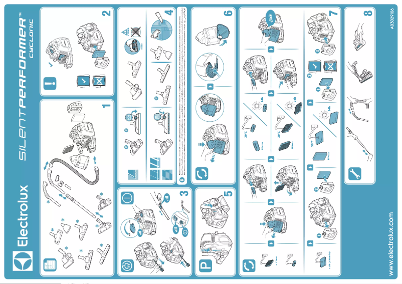 Page 1 de la notice Manuel utilisateur Electrolux ZSPCSILENT