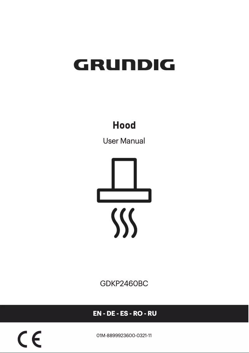 Page n°1 - Manuel utilisateur Grundig GDKP2460BC