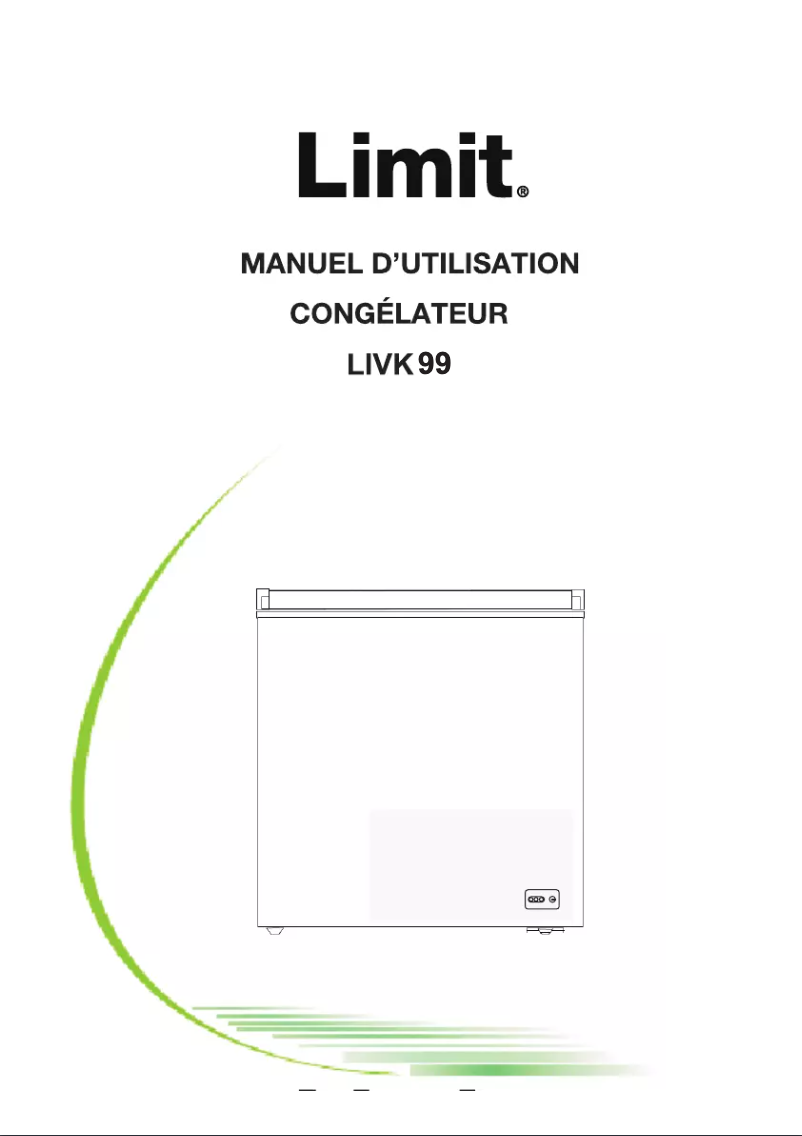Page n°1 - Manuel utilisateur Limit LIVK99