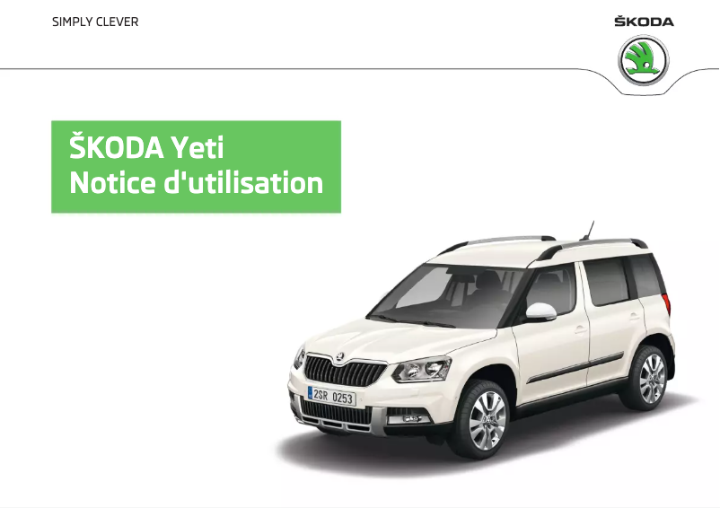 Página 1 del manual Manual de usuario Skoda Yeti (2013)