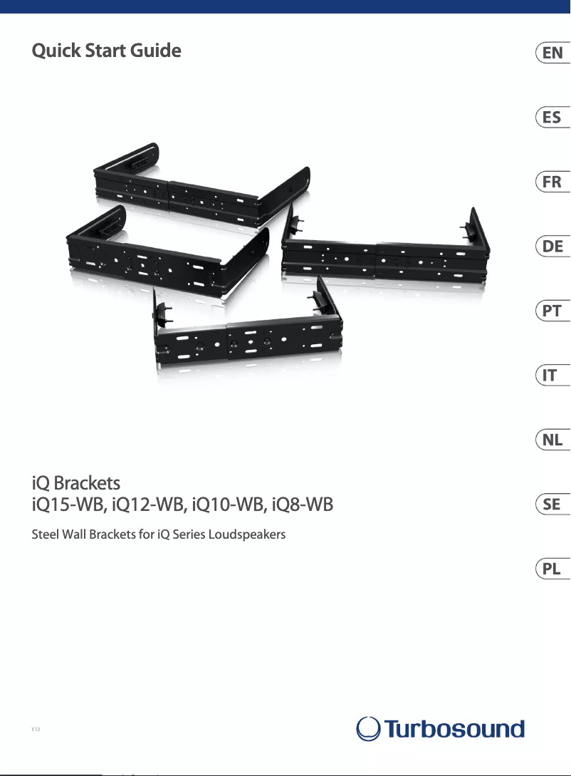 Page n°1 - Guide de démarrage rapide Turbosound iQ8-WB