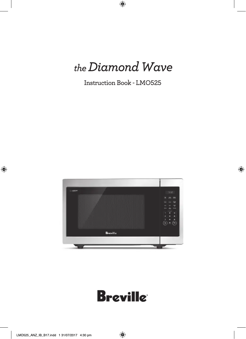 Imagen de la primera página del manual del dispositivo the Diamond Wave LMO525