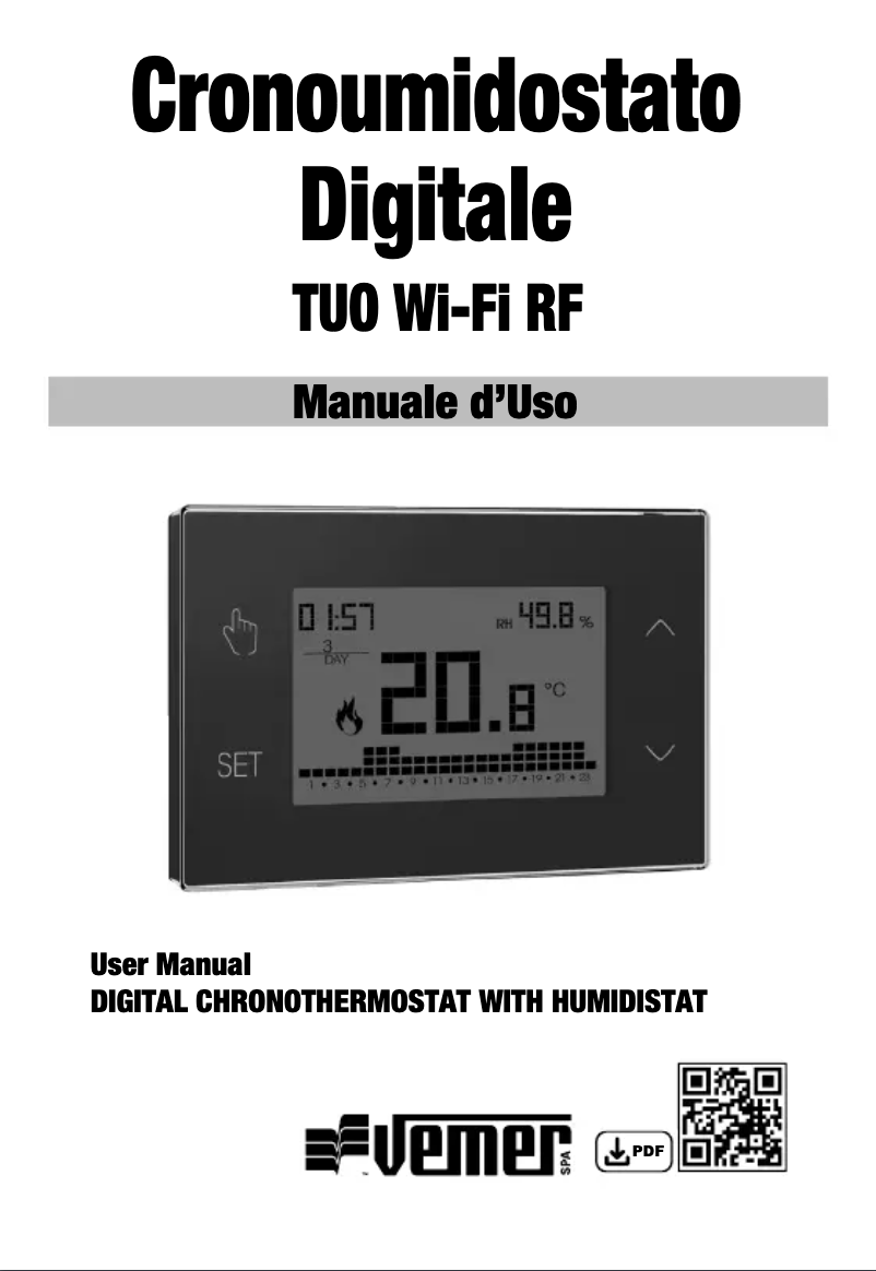Página 1 del manual Manual de usuario Vemer Tuo Wi-Fi RF