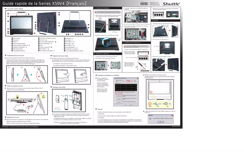 Image de la première page du manuel de l'appareil X 5040TA