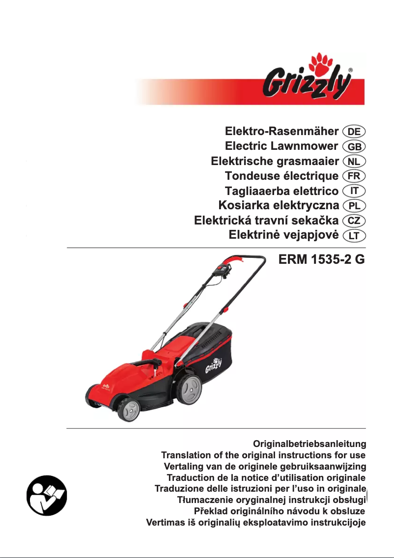 Page 1 de la notice Manuel utilisateur Grizzly ERM 1535-2 G