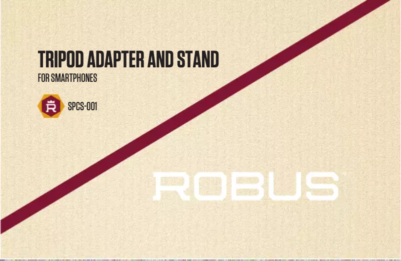 Page n°1 - Manuel utilisateur Robus SPCS-001