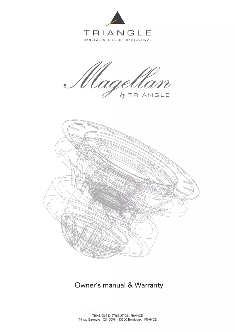 Image de la première page du manuel de l'appareil Magellan