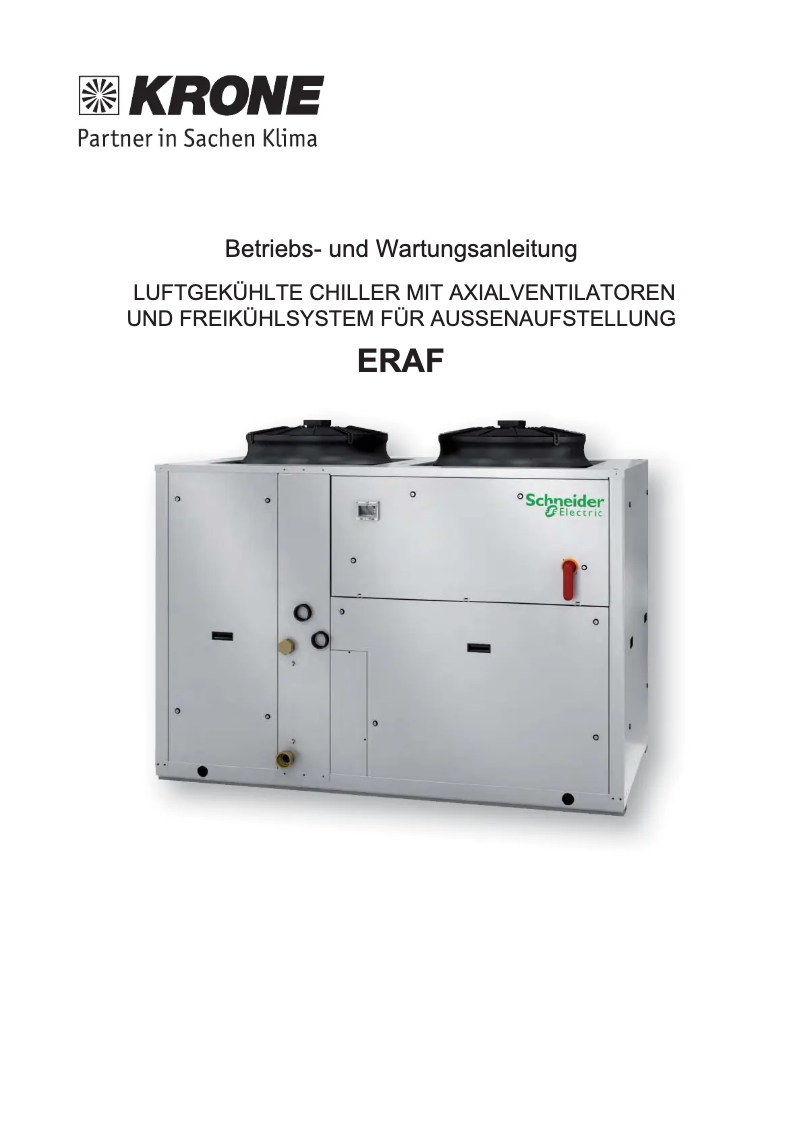 Page 1 de la notice Manuel utilisateur Gree ERAF 0521A