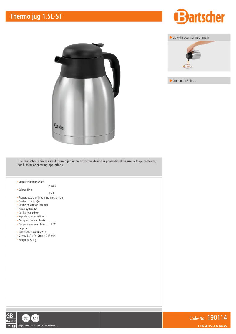 Image de la première page du manuel de l'appareil 190114