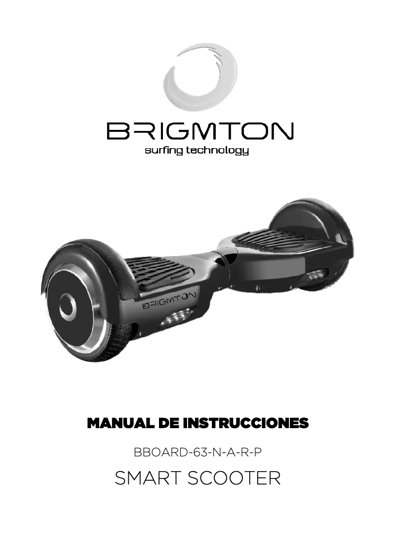 Página 1 del manual Manual de usuario Brigmton BBOARD-63-R