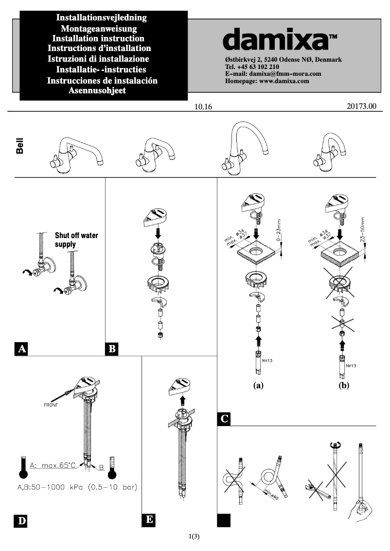 First page image of the manual for 9007800