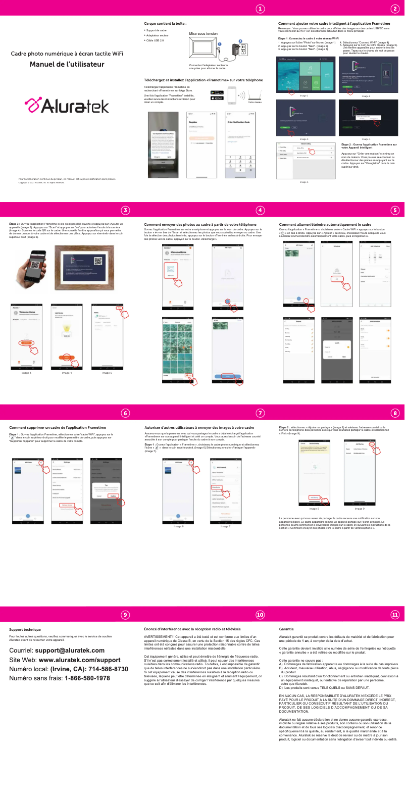 Imagen de la primera página del manual del dispositivo ASHDPF210F