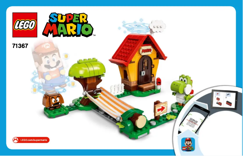 Page 1 de la notice Manuel utilisateur Lego Super Mario 71367