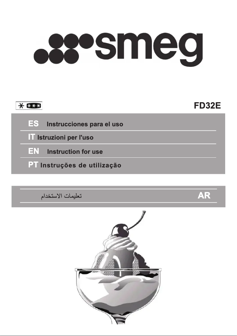 Image de la première page du manuel de l'appareil FD32E
