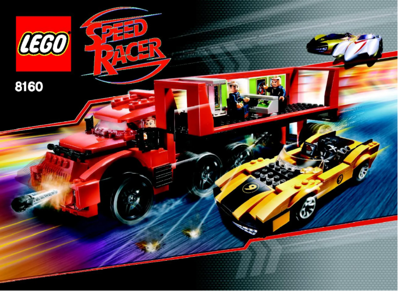 Page 1 de la notice Manuel utilisateur Lego Speed Champions 8160