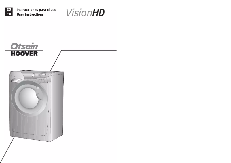 Page n°1 - Manuel utilisateur Otsein-Hoover VHD 611-37