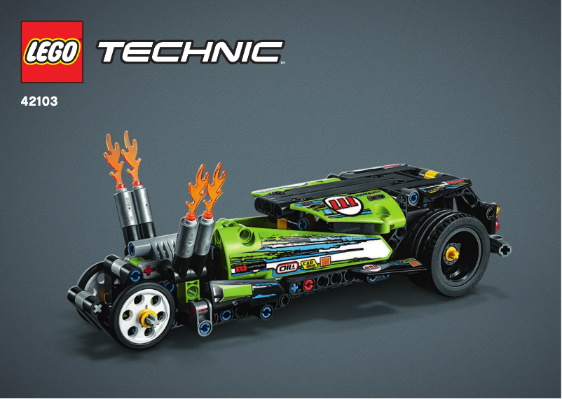 Page 1 de la notice Manuel utilisateur Lego Technic 42103