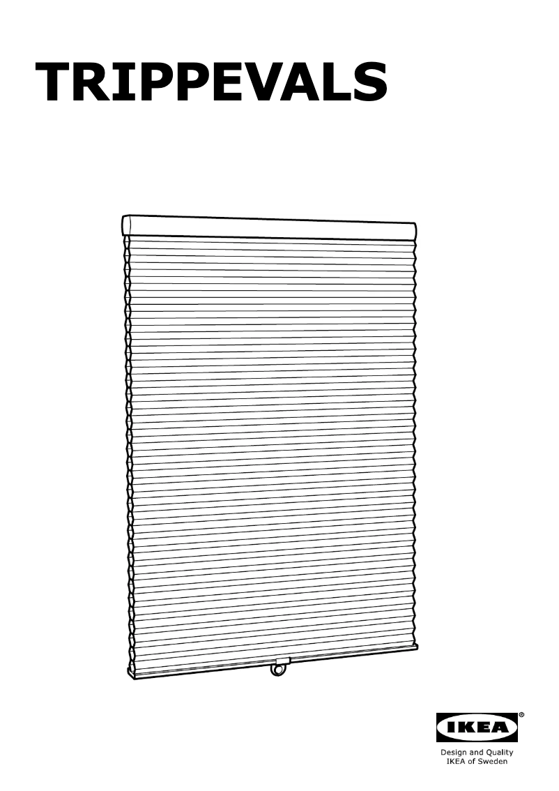 Page 1 de la notice Mode d'emploi Ikea TRIPPEVALS