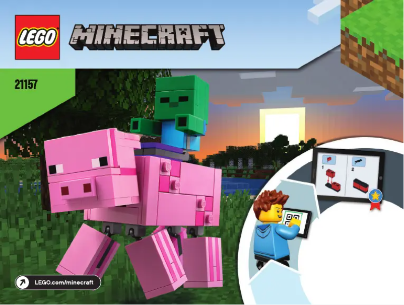 Imagen de la primera página del manual del dispositivo Minecraft 21157