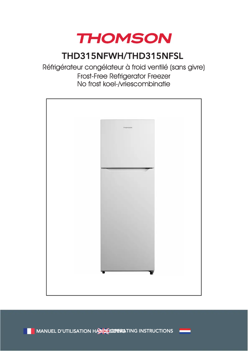Page n°1 - Manuel utilisateur Thomson THD315NFWH