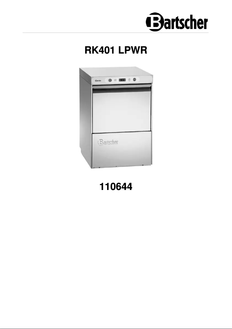 Image de la première page du manuel de l'appareil GS K400 LPWR K