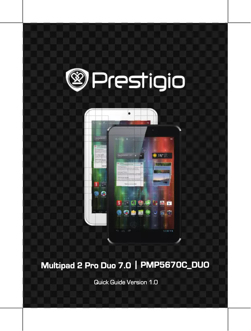 Page 1 of the manual User Manual Prestigio MultiPad 2 Pro Duo 7.0