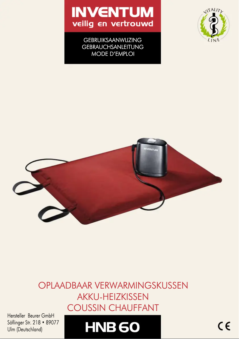 Image de la première page du manuel de l'appareil HNB60