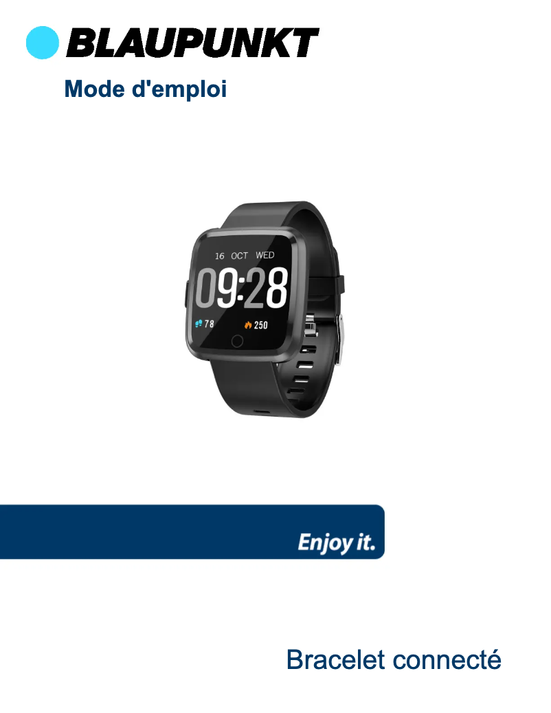 Image de la première page du manuel de l'appareil BLP1570