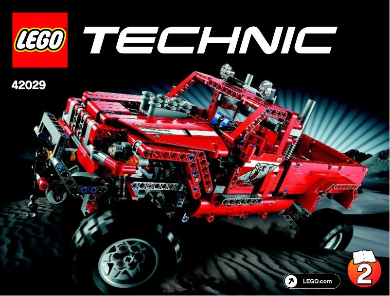 Page 1 de la notice Manuel utilisateur Lego Technic 42029