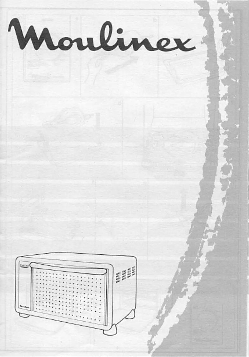 Page 1 de la notice Manuel utilisateur Moulinex Optichef Rotisserie A BJ9