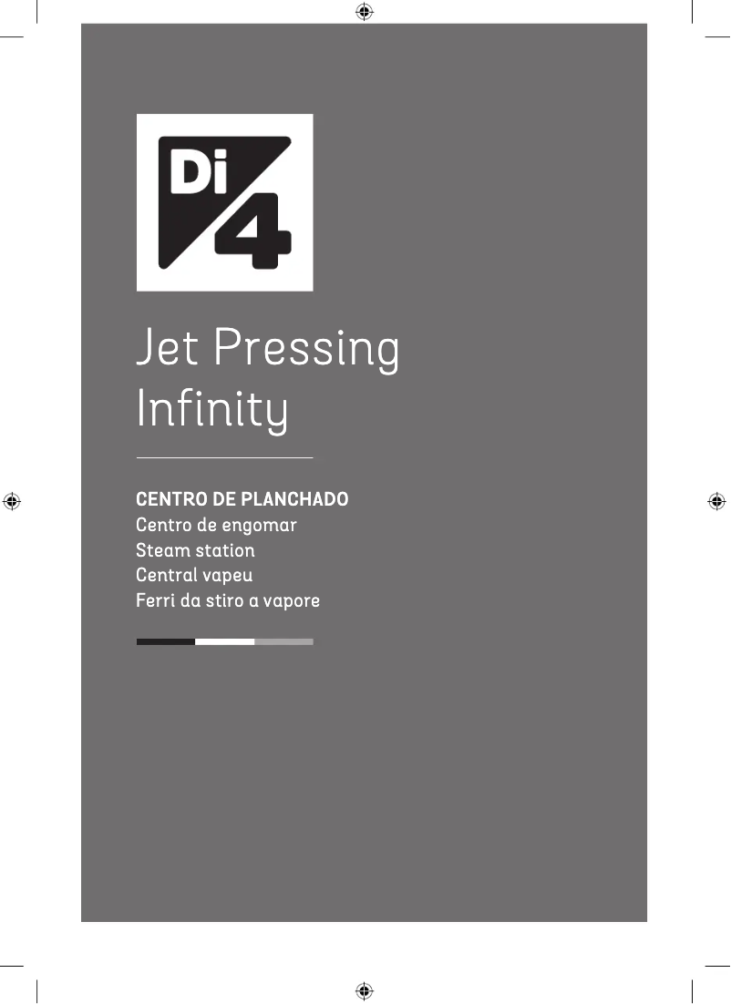 Page n°1 - Manuel utilisateur Di4 Jet Pressing Infinity